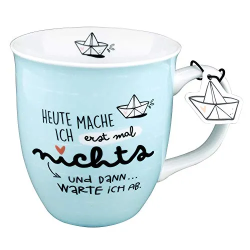 Kaffee- & Teebecher Blau von H:)PPY life