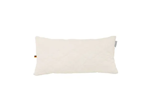 OBB Bio Hirsekissen Hilda 40x60 cm - Bio Kissen mit Hirsefüllung, ergonomisch und ideal für gesunden Schlaf.