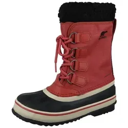Sorel Damen Winterstiefel NL3483-677 Winter Carnival - Rot - 36 - Stiefel mit wasserdichter OutDry-Membran und warm gefüttertem Innenstiefel aus Recycling-Filz, ideal für kalte Wintertage.