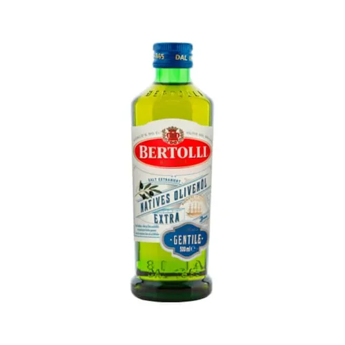 Bertolli Olivenöl extra Vergine di Oliva Gentile, 500 ml - Olivenöl der ersten Güteklasse mit leicht fruchtigem Geschmack. Perfekt für Salate, Dips und feine Küche, verleiht Gerichten eine sanfte Olivennote.
