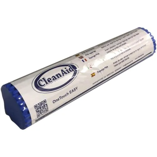 CleanAid Easy PVA Ersatzschwamm – Original Ersatzkopf für CleanAid Easy Schwammmopp | Hochabsorbierender PVA Schwamm-Refill für Laminat, Parkett & Fliesen | Langlebig & schnell wechselbar