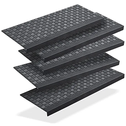 BigDean 5er Set Stufenmatten aus Gummi