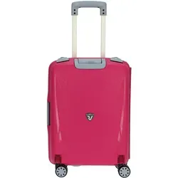 RONCATO Koffer Light - 4-Rollen-Kabinentrolley S 55 cm (magenta) - Koffer mit 4-Rollen-System und TSA-Schloss, elegant in Magenta und ideal für stilvolle Reisen.