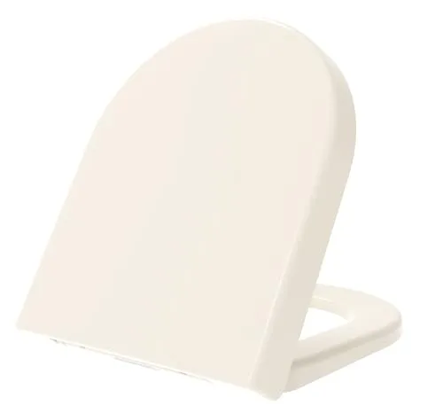 Grünblatt WC Sitz passend zu Villeory & Boch Subway Absenkautomatik und abnehmbar zur Reinigung, Material Duroplast (passend zu Subway 1.0 Farbe Pergamon)