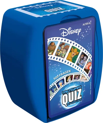 Top Trumps Quiz Disney Classic Ratespiel Wissensspiel Fragespiel Gesellschaftsspiel