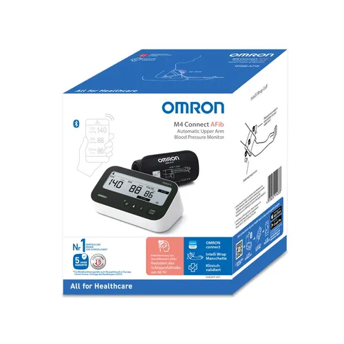 Omron M4 Connect Afib Oberarm Blutdruckmessgerät