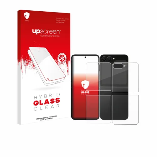 Panzerfolie Schutzglas für Samsung Galaxy Z Flip 7 FE (Display+Rückseite)
