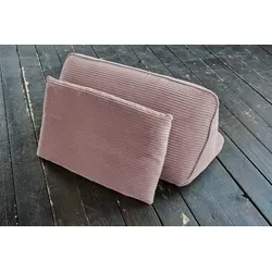 KAWOLA Rückenkissen WIOLO SOFT Cord rosa von KAWOLA