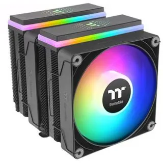 Thermaltake ASTRIA 600 ARGB | Hochleistungs-Air Cooler in Schwarz - CPU-Kühler mit beeindruckenden ARGB-Effekten, leise 26.8 dBA und optimales RAM-Management. Kompatibel mit AMD und Intel Sockeln.