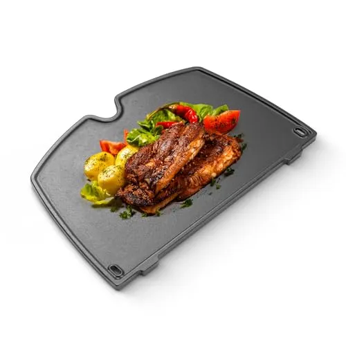 Gusseisen Grillplatte für Weber Q200, Q220, Q240 & mehr