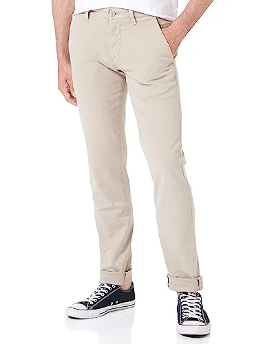 Marc O'Polo Herren Chino B21010810064, 36W/36L EU - Klassische Chinohose mit modernem Design und optimalem Sitz. Der Stretch-Anteil sorgt für Bewegungsfreiheit und Tragekomfort, ideal für jeden Anlass – von Business bis Casual.