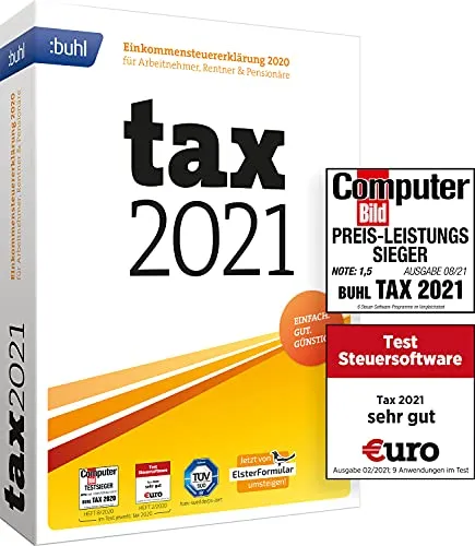 Tax 2021 (für Steuerjahr 2020 | Standard Verpackung) von Buhl Data Service