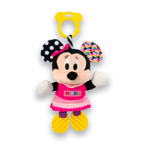 Clementoni Disney Baby Minnie Plüschtier mit Beißring Plüsch Kuscheltier NEU&OVP