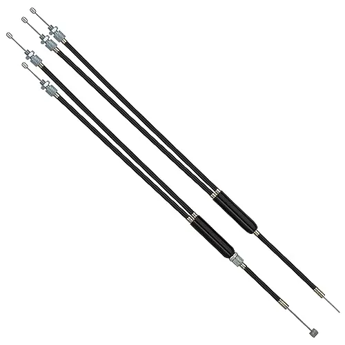 Point BMX Freestyle Bremskabelsatz, schwarz, 29243401 - Fahrradkabel - 2000mm langer Bremskabelsatz in Schwarz, ideal für BMX-Freestyle und sorgt für präzise Bremskontrolle.