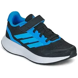 adidas Unisex Kinder RUNFALCON 5 Schuhe, core Black/Lucid Aquamarine/Lucid Ray Blue, Größe 31 1/2 EU - Bequeme Kinder-Sneaker mit elastischen Schnürsenkeln und Klettverschluss. Ideal für den Alltag, mit weicher Dämpfung und umweltfreundlichen Materialien.