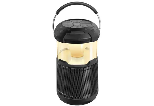 UNIVERSUM BT 300 - Outdoor Bluetooth Lautsprecher mit Licht und Powerbank - Elektrische Camping-Laternen mit 20 W Leistung, dimmbarer LED-Beleuchtung und 10000mAh Akku für stimmungsvolle Abende im Freien.