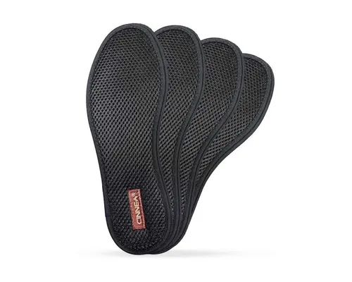 CINNEA 3D-Soft 4er Pack Laufschuh (4 Paar, Sparpaket) gegen Schweißfüße und Fußgeruch