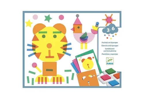 DJECO Kreativset DJ09899 Malen: Künstlerwerkstatt