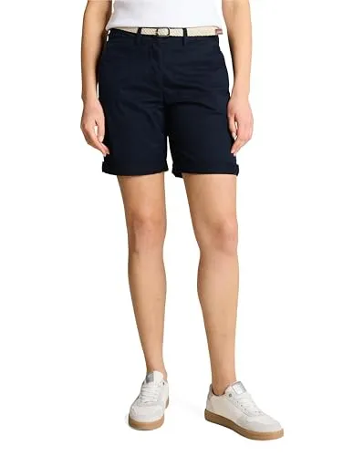 TOM TAILOR Chino Bermuda Shorts mit Gürtel von Tom Tailor