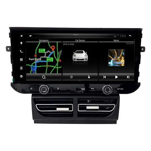 TAFFIO Android Autoradio für Porsche Macan PCM 3.1 mit CarPlay