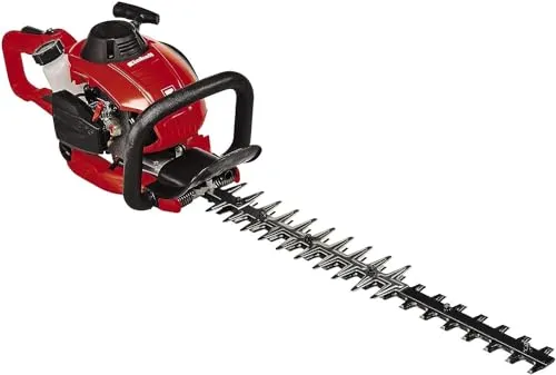 Einhell GE-PH 2555 A Benzin-Heckenschere - Robuste Benzin-Heckenschere mit 55 cm Schnittlänge und drehbarem Handgriff für präzise Schnitte, ideal für die mühelose Pflege von Hecken und Sträuchern.