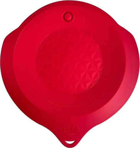 Frischhaltedeckel komp. m. Bosch MUM5 Edelstahl-Rührschüssel Rubinrot