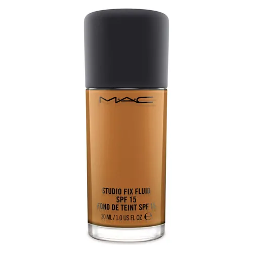 MAC Cosmetics Studio Fix Fluid SPF 15 (Nr. NC60) - Make-up mit SPF 15 für umfassenden UV-Schutz und ein makelloses Finish, ideal für jeden Hauttyp.