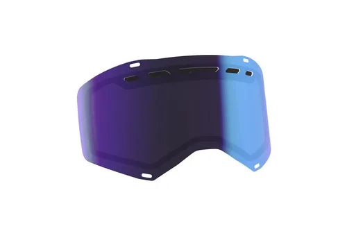 SCOTT Doppelglas SMB Prospect Fury Air Control System, Illuminator Blue Chrome - Hochwertige Ersatz Doppelscheibe für optimierte Sicht, ideal für Motorrad-Schutzausrüstung und anspruchsvolle Fahrbedingungen.