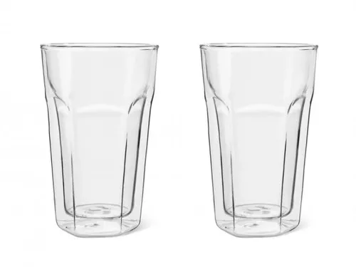 Leopold Vienna Gläser & Karaffen 1x2 Leopold Vienna Glas Latte Macchiato doppelw