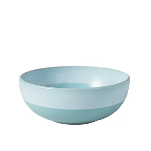 like. by Villeroy & Boch Perlemor Aqua Schüssel 17 cm - Runde Porzellanschüssel in Blau mit 17 cm Durchmesser. Ideal für stilvolle Präsentationen und vielseitigen Einsatz in der Küche.