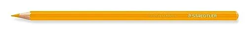STAEDTLER Buntstifte Design Journey, goldocker, hoch pigmentiert, weiche Mine, Holz aus PEFC-zertifizierten Wäldern, klassische Sechskantform, 6 Farbstifte in Faltschachtel, 146C-16