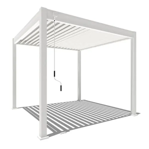 Weide Classic Pergola Aluminium freistehend 3x3 M von Weide SONNENSCHUTZ