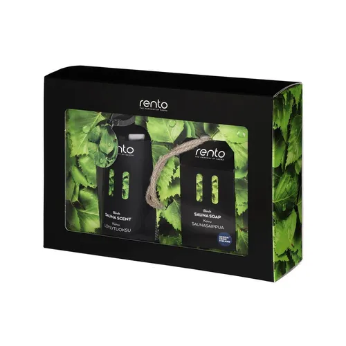 Rento Geschenkset Saunaduft & Saunaseife Birke