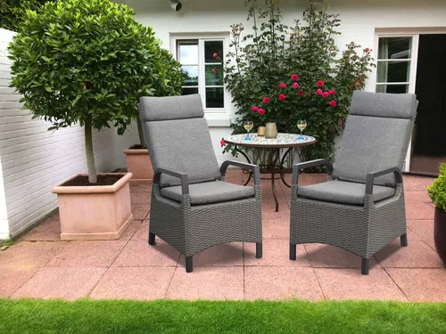 Sessel 2er Set bellavista Sydney Polyrattan/Alu von Bellavista