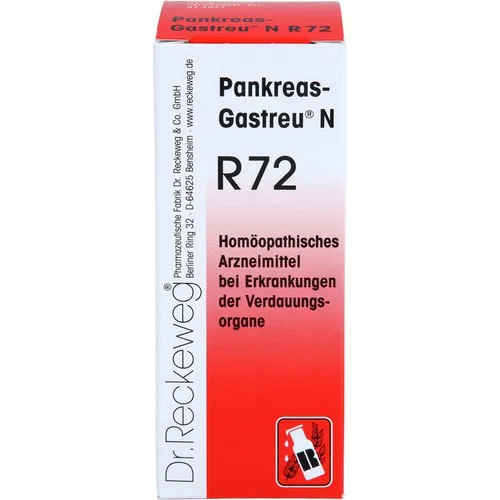 Pankreas Gastreu N R72 50 ML - Homöopathisches Mittel - Pankreas Gastreu N R72 ist ein homöopathisches Produkt zur Unterstützung der Verdauung. Ideal für Erwachsene und Jugendliche ab 12 Jahren. Zuverlässige Anwendung mit geprüfter Qualität.