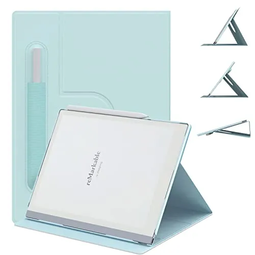 DONGZHU Hülle für Remarkable 2 Paper Tablet 10.3 Zoll (2020 Veröffentlicht), Touch Feeling Dünne, Leichte und Intelligente Folio Hülle für Remarkable 2 Paper Tablet (Himmelblau)