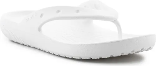 Crocs Freizeitschuhe 209402-100 Crocs Classic Flip weiß Größe