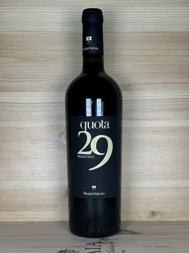 Menhir Salento Quota 29 Primitivo IGT 2023 Italien Apulien Rotwein