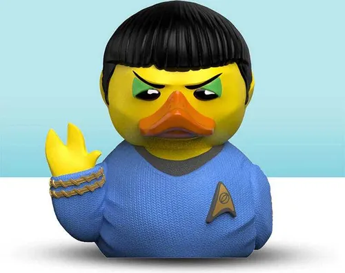 TUBBZ Kleine Spock Sammelbare Vinyl-Gummientenfigur - Offizielles Star Trek Merchandise - Sci-Fi Fernseher, Filme & Videospiele