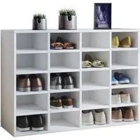 Produktbild VCM Schuhschrank Hinsol (Weiß, L)