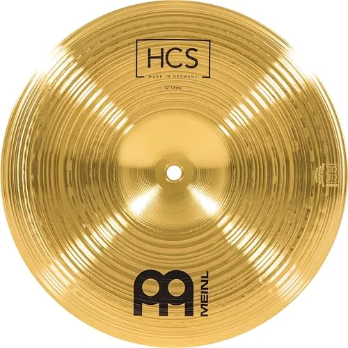 Meinl HCS 12'' China Becken - Hochwertiges China Becken, ideal für kraftvolle Akzente und vielseitige Musikstile.