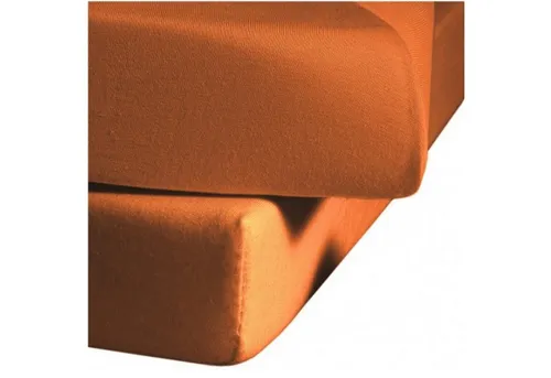 fleuresse Matratze, Decken, Spannbetttuch Fleuresse Mako-Jersey-Spannlaken Jenny C Farbe terra 5215 Größe