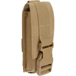 Brandit Molle Multi Pouch Tasche, beige, Größe S für Männer