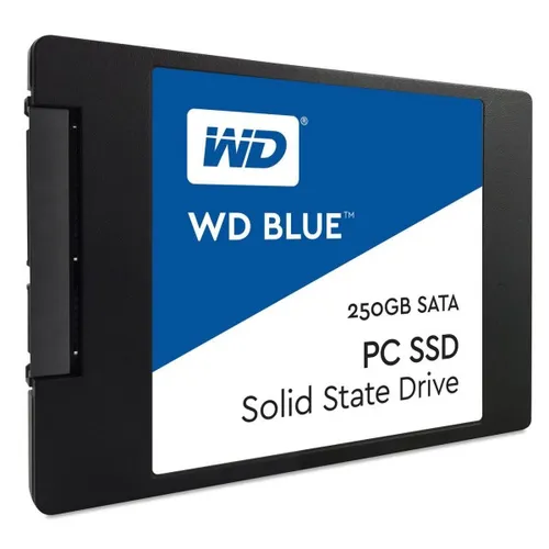 WD 250 GB Interne SATA SSD 2.5 Zoll - Festplatte für High-end-Computing mit bis zu 545 MB/s Lese- und 525 MB/s Schreibgeschwindigkeit, ideal für Gaming und kreative Anwendungen.