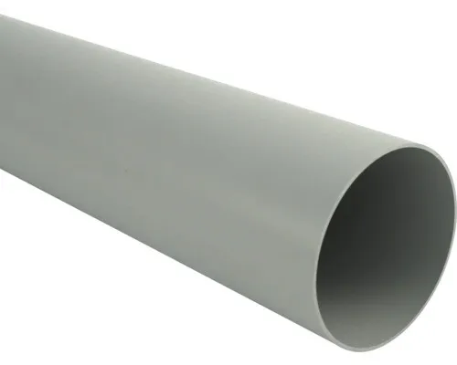Produktbild Marley Fallrohr Kunststoff rund Fenstergrau RAL 7040 Ø 75 mm L = 2000 mm