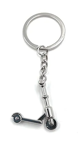H-Customs Cityroller Roller Scooter silber Schlüsselanhänger Anhänger