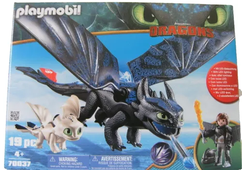 Playmobil® Dragons 70037: Ohnezahn und Hicks mit Babydrache