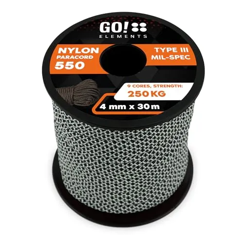Paracord 550 Typ III | ø 4mm von GO!elements