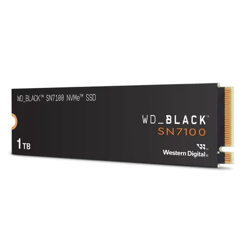 WD_BLACK™ SSD 1 TB - Hochgeschwindigkeits NVMe™ M.2 - Festplatten mit Lesegeschwindigkeiten bis zu 7.250 MB/s und 6.900 MB/s Schreibgeschwindigkeit, ideal für Gamer und kreative Anwendungen, entwickelt für maximale Leistung und Energieeffizienz.