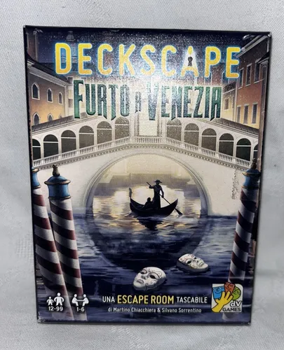 Deckscape - Diebstahl in Venedig/Furto a Venezia Escape Room Family italienisch